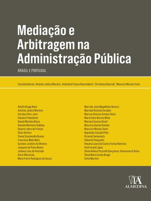 cover image of Mediação e Arbitragem na Administração Pública